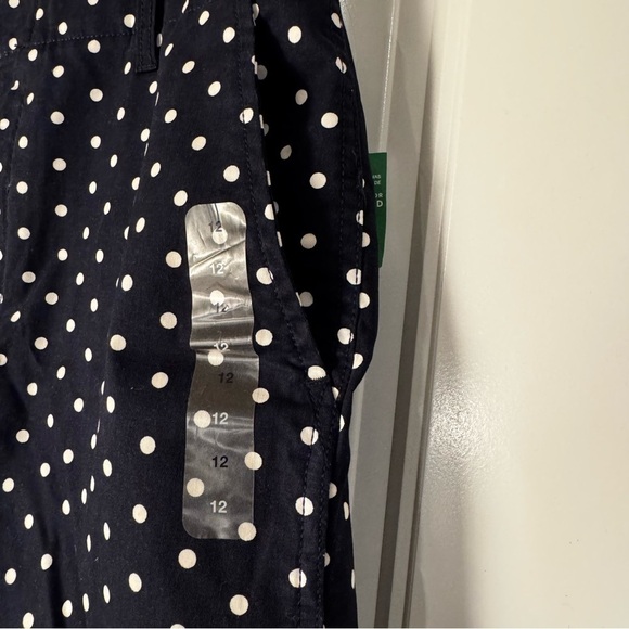 Gap Polka Dot Navy Blue Women's Shorts NWT - Picture 4 of 7